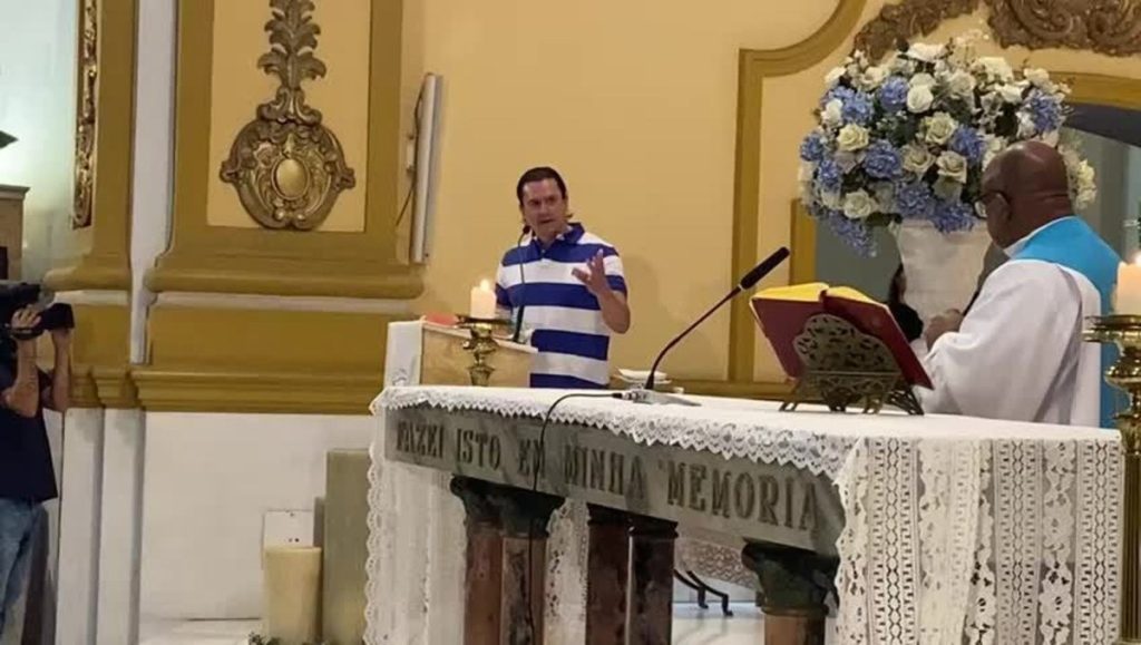 Cruzeiro’s president addresses a mass for his 101st birthday and boos at the church: “Vacilão” |  Sea trip