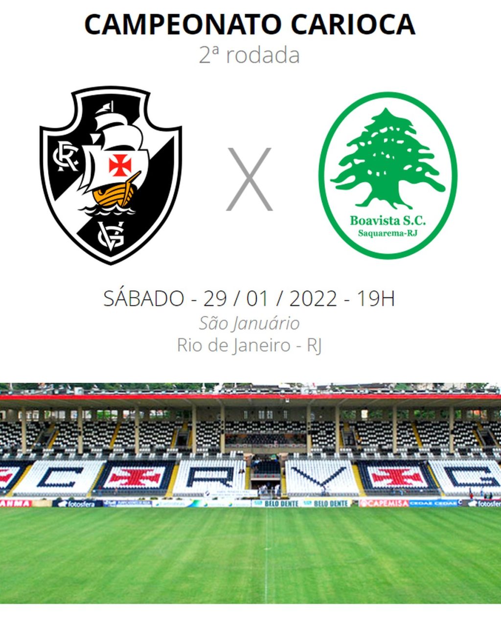 Vasco x Boavista: Watch Where to Watch, Line Up, Embezzlement and Judging |  Carioca Championship