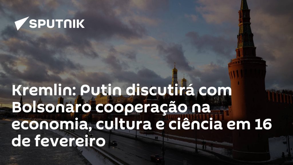 The Kremlin: Putin will discuss cooperation in economy, culture and science with Bolsonaro on February 16