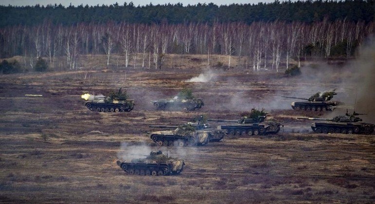 Exército russo realizou exercícios militares na fronteira ucraniana nas últimas semanas