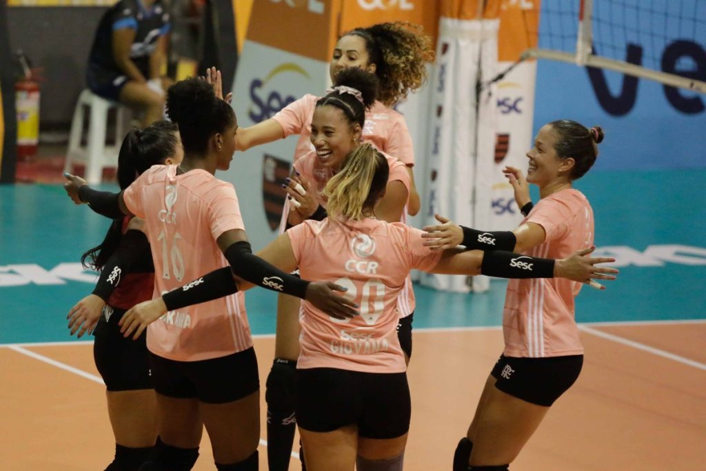 Cesc-Flamengo and Osasco will play classics in the women's first division quarter-final  volleyball