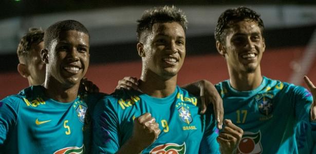 Under-20 team wins with two goals from Mateus Franca and Marcos Leonardo