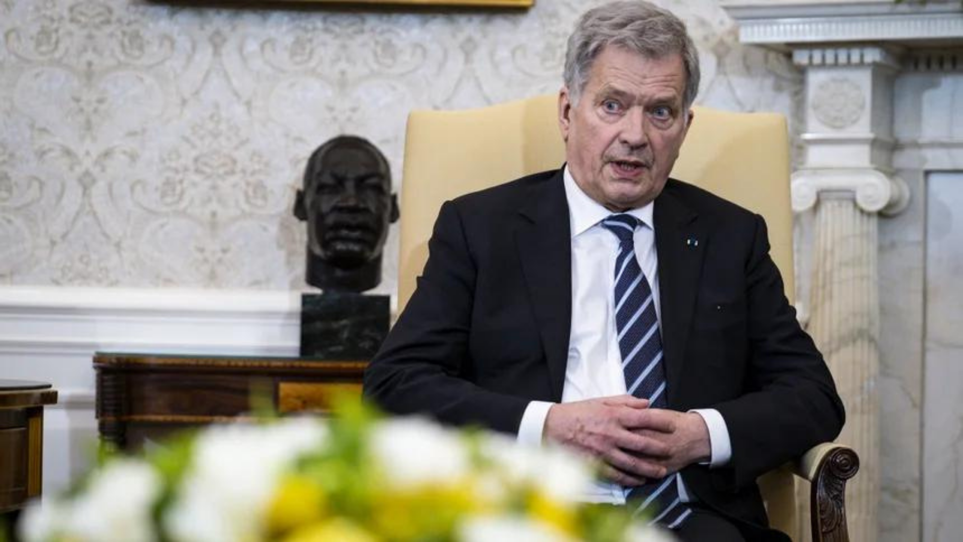 Finnish president says Putin is no longer interested in changing Ukraine’s government