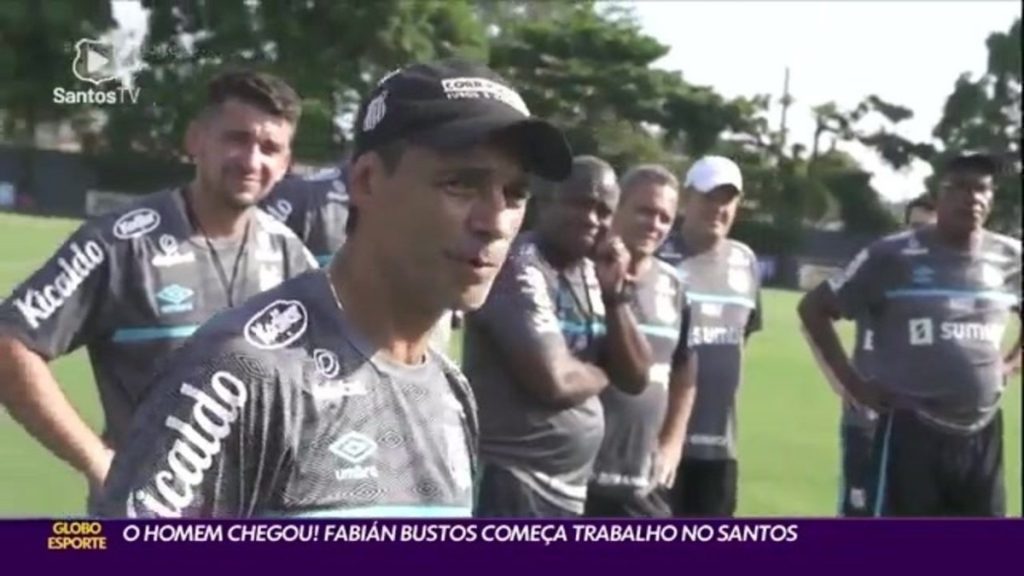 First impressions: Fabian Bustos orders "hard" in Santos;  See what has changed in the routine |  saints
