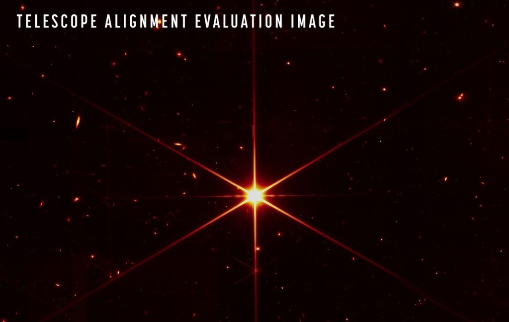 NASA releases image of new alignment stage for James Webb Telescope |  to know