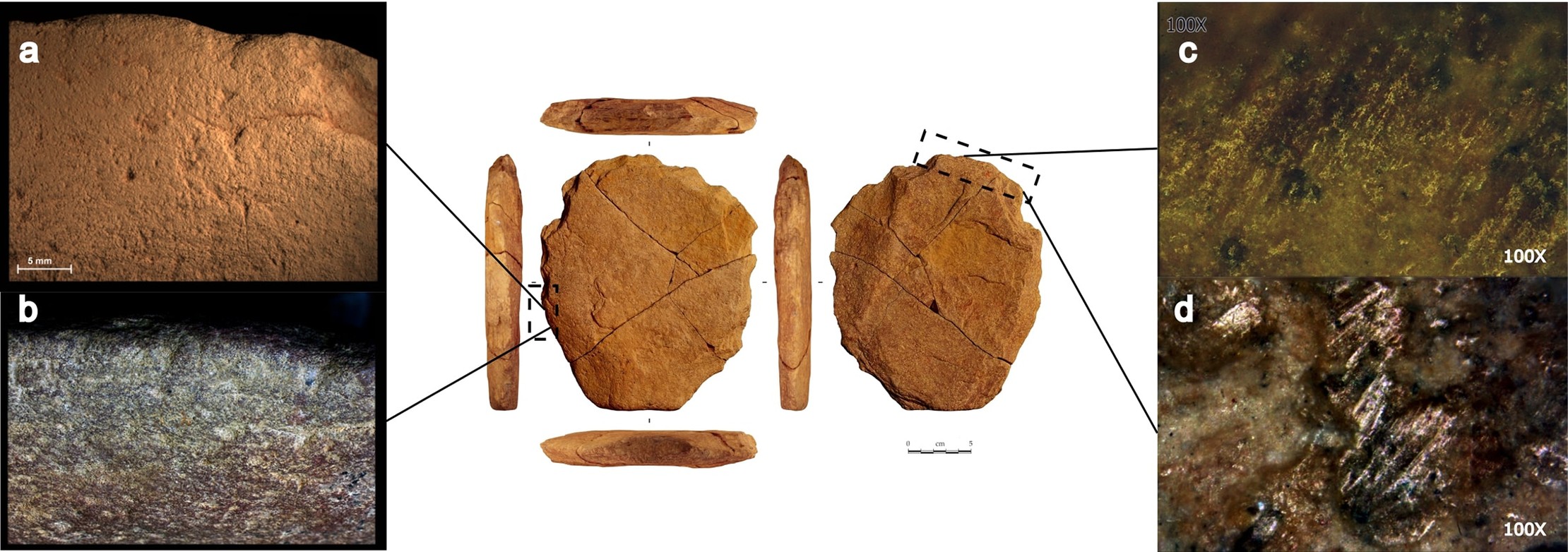 A 24,000-year-old stone tool found in Vale da Pedra Furada, Piauí (Photo: Eric Buda et al.)