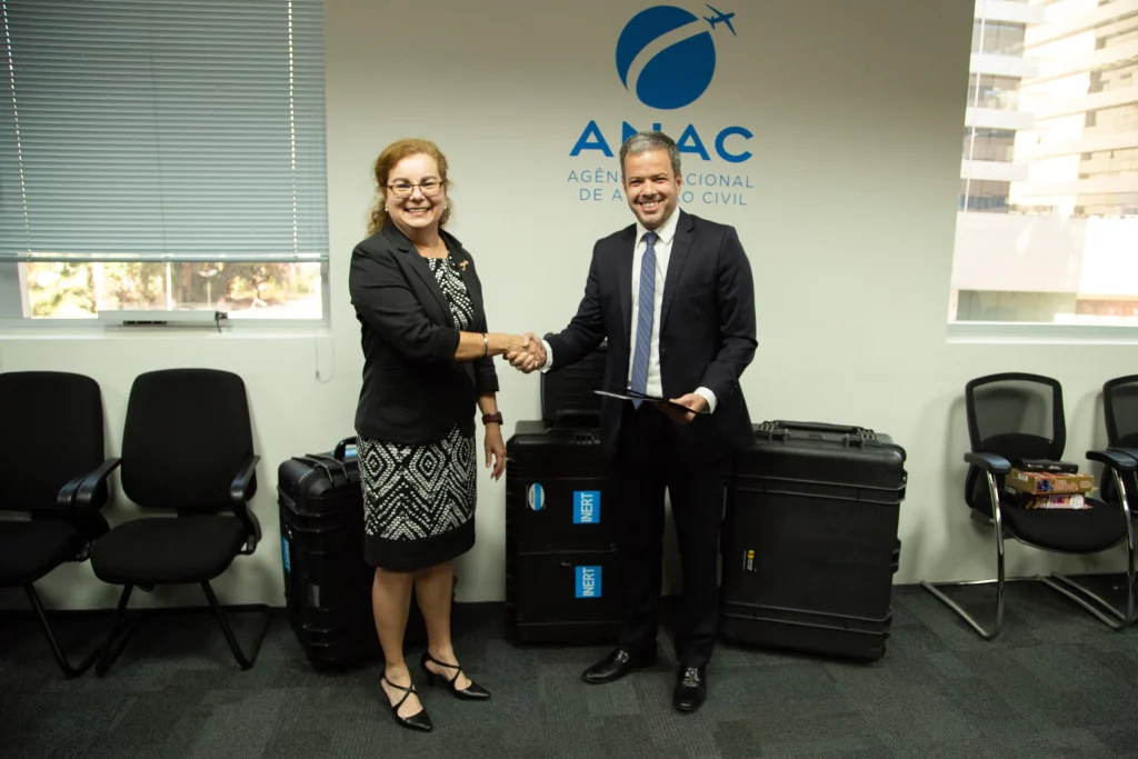 The United States and ANAC form a training partnership for airport security in Brazil