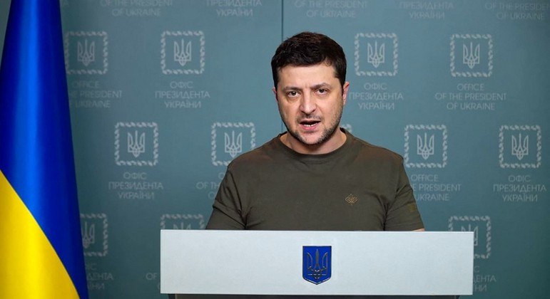 Zelensky celebrates the Ukrainian resistance against the Russian army - News