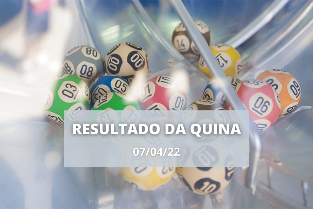 Quina Contest Result No. 5823 today Thursday - 07/04/2020