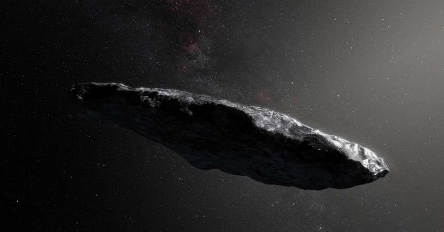 An interstellar object crashes on Earth