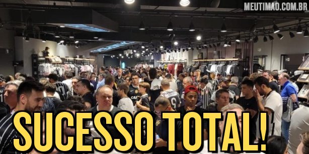 New Corinthians shirt breaks sales record on launch day at New Comica Arena