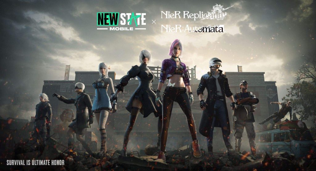 NieR Automata and Nier Replicant arrive in NEW STATE MOBILE