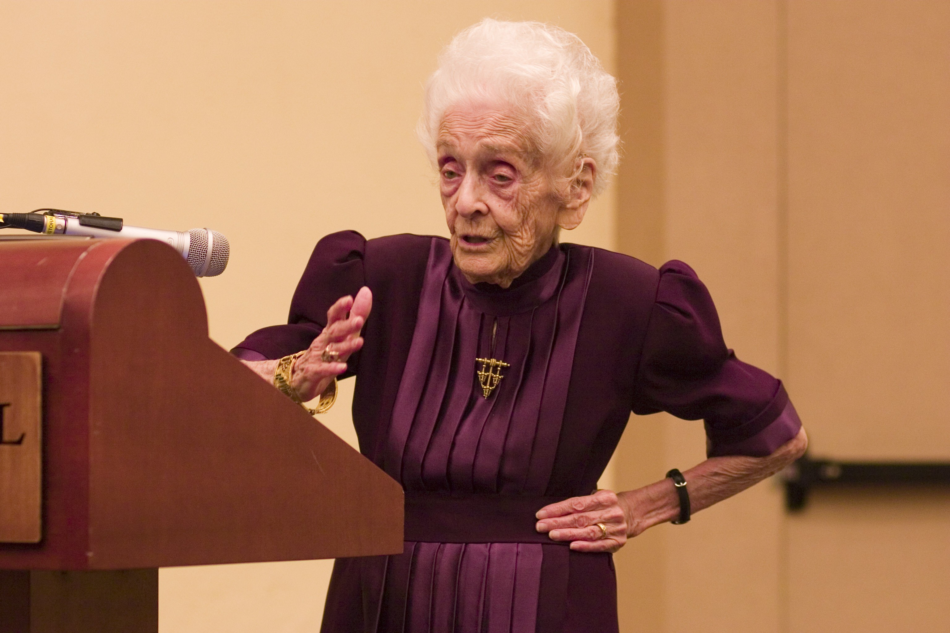 Italian neurologist Rita Levi-Montalcini was awarded the Laureate Prize in 1986 (Photo: Wikimedia Commons)