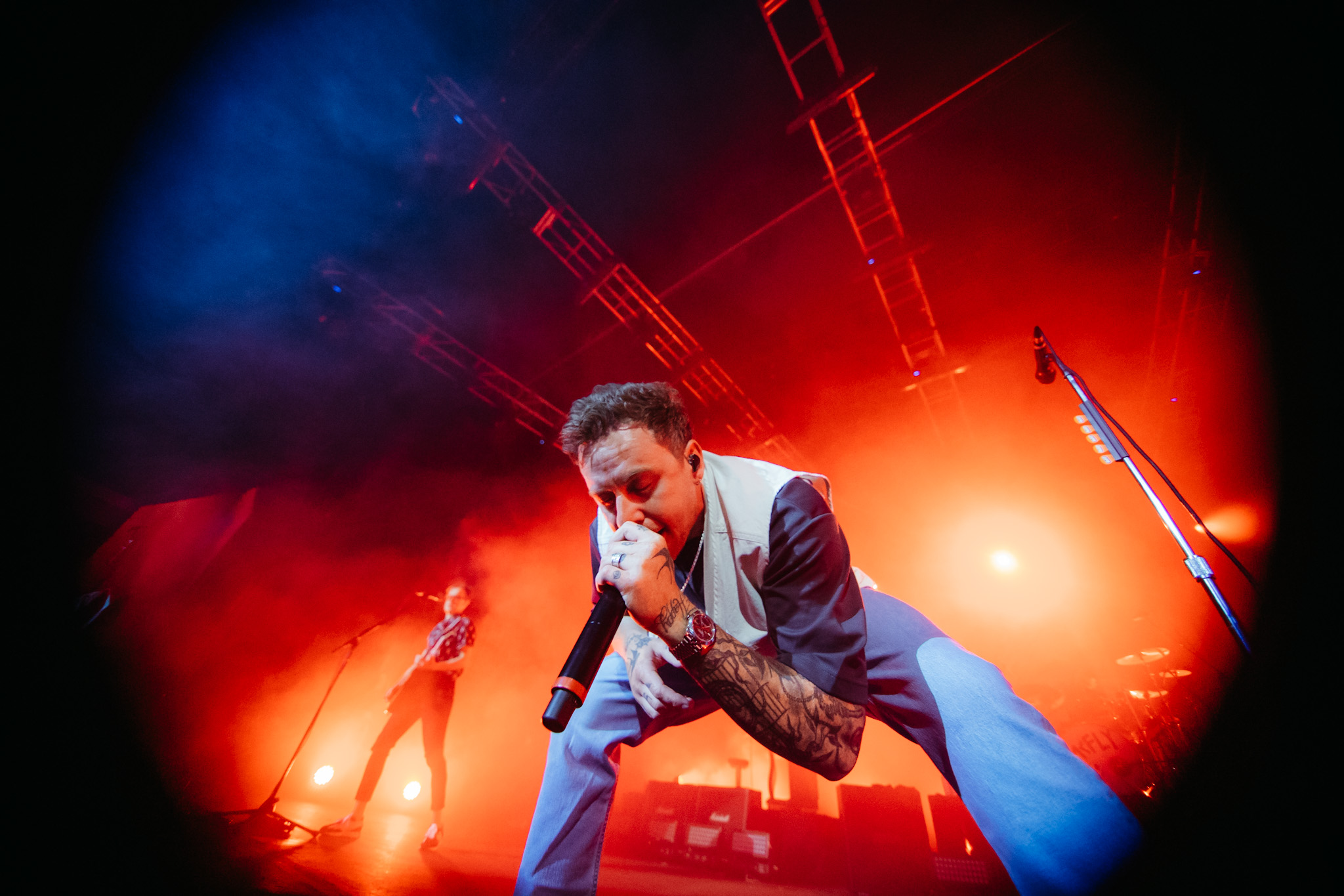Danny Jones from McFly in concert in Sao Paulo
