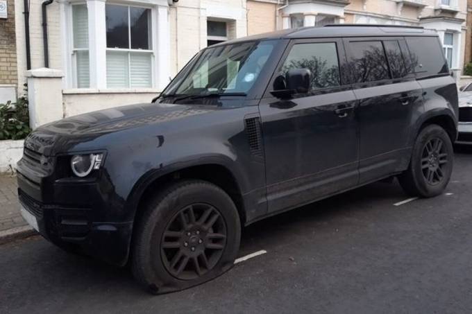 The tires of more than 3,000 SUVs in the UK are inflated;  Understand