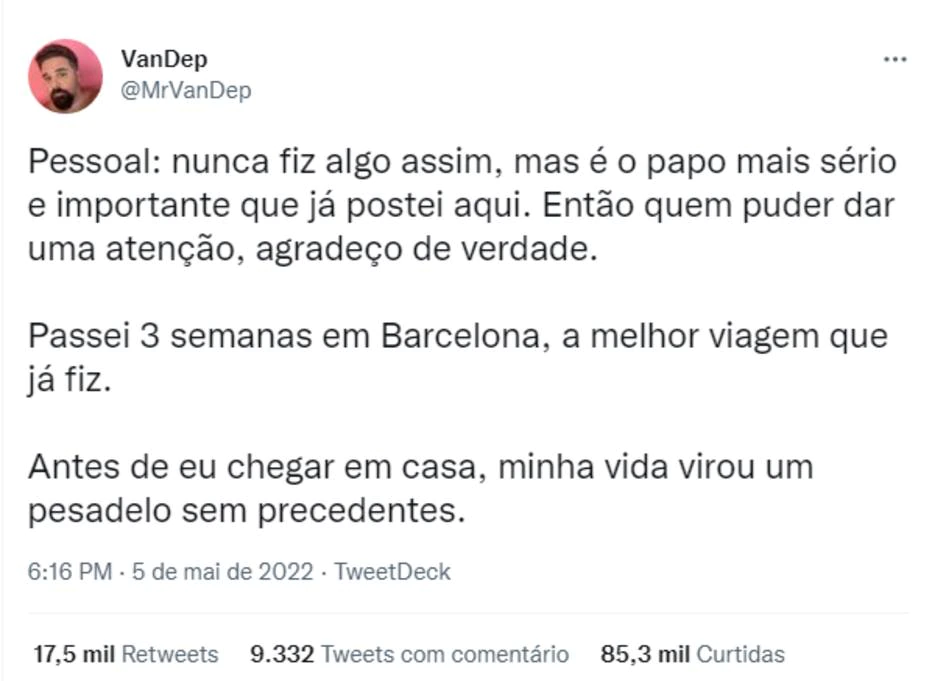 Reprodução/ Twitter