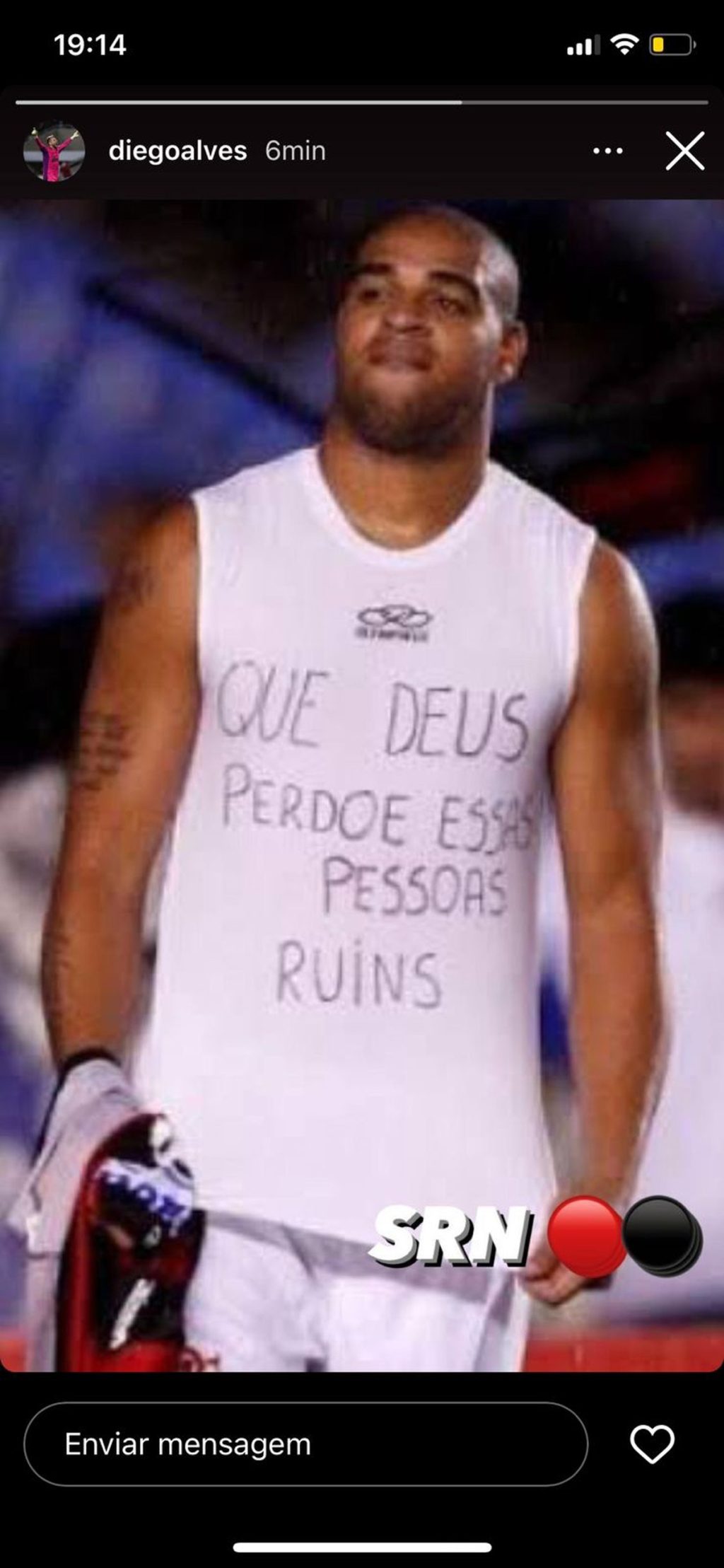 Amid the controversy with Paulo Sousa at Flamengo, Diego Alves posted the sentence: “God forgive these wicked ones” |  flamingo