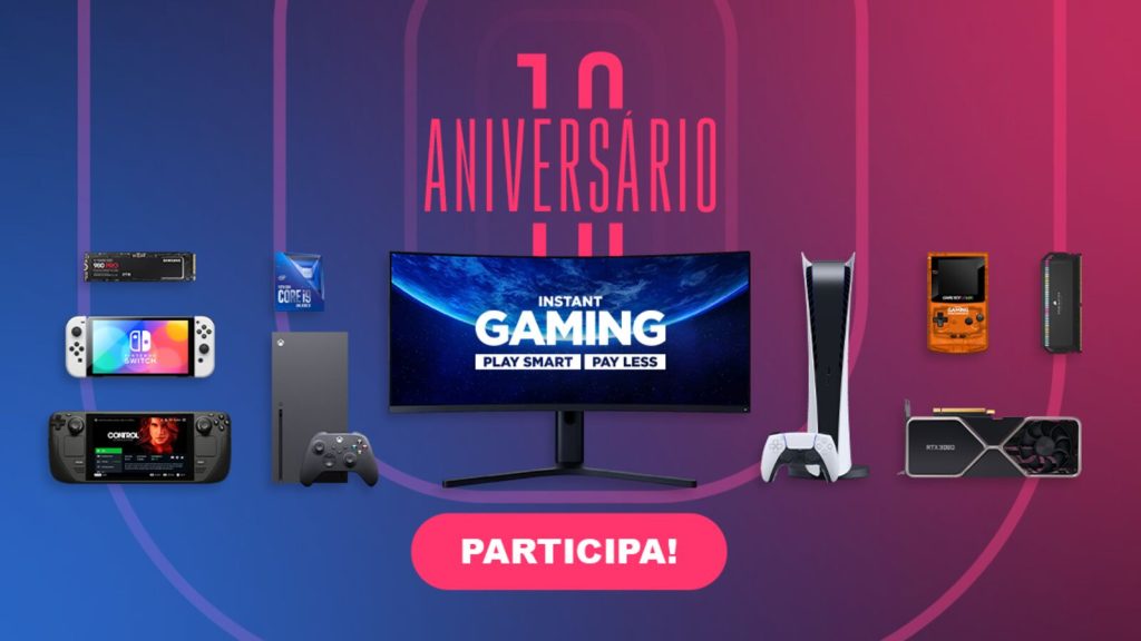 Celebrate the 10th Anniversary of Instant Games and win a PS5