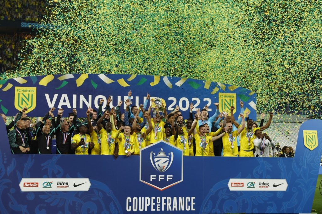 Nantes beat Nice, wins the French Cup and wins again after 21 years |  French football