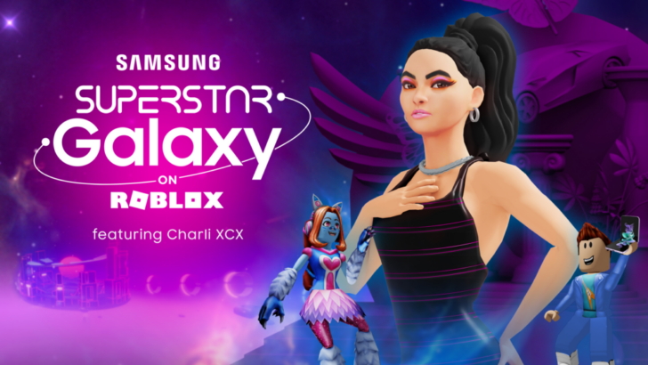 Samsung Superstar Galaxy on Roblox with Charli XCX pop icon is now available for a limited time - Samsung Global Newsroom