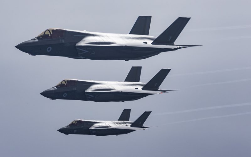 The UK is also looking to buy fifth-generation fighter jets