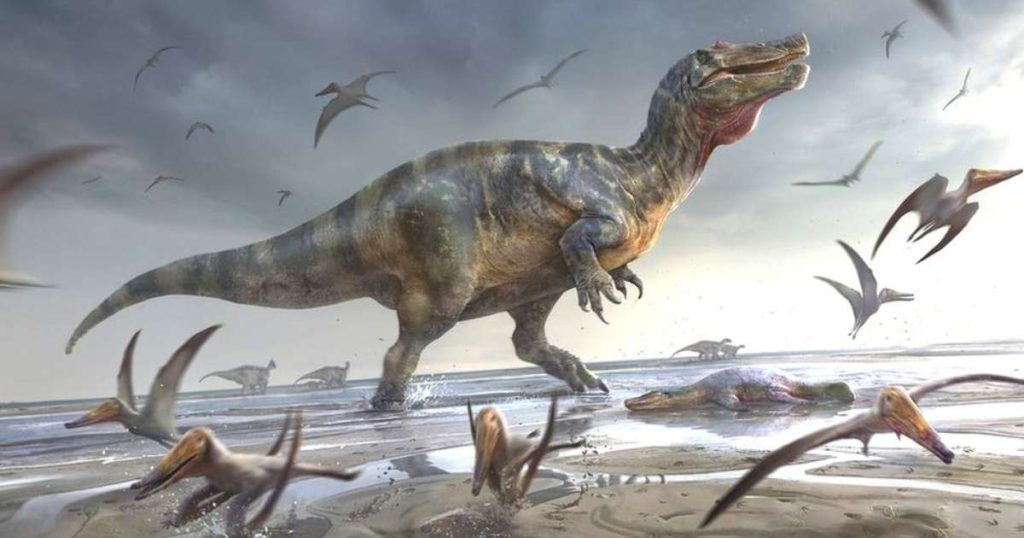What was the ‘largest dinosaur in Europe’ newly discovered in England