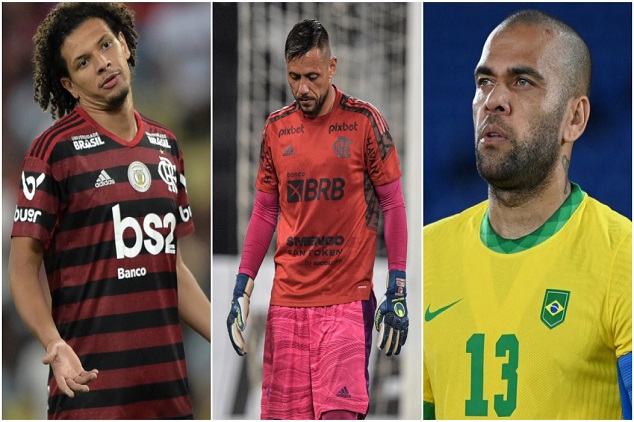 Isla and three others manage to leave, the side proposes them, Jesus Rodrigo Caillou and Paulo Sousa ask in justice: the last of the Flamengo team