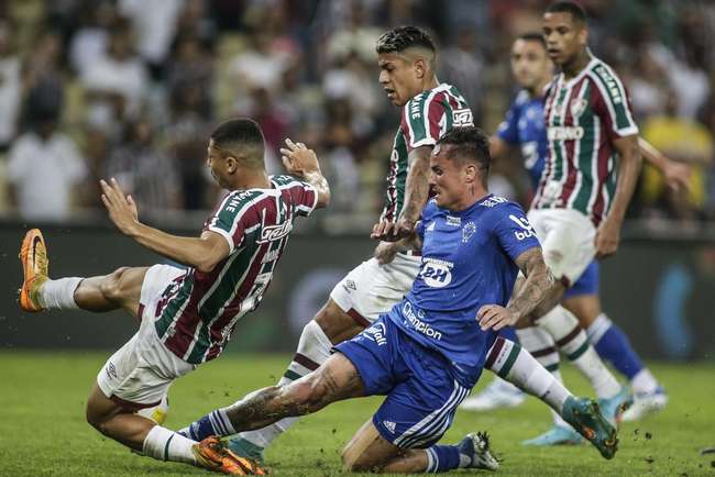 Photos of the first leg of the Round of 16 of the Copa del Rey, between Fluminense and Cruzeiro, in Maracan