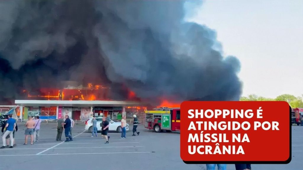A missile hits a crowded shopping center in Ukraine, leaving dead and injured |  Ukraine and Russia