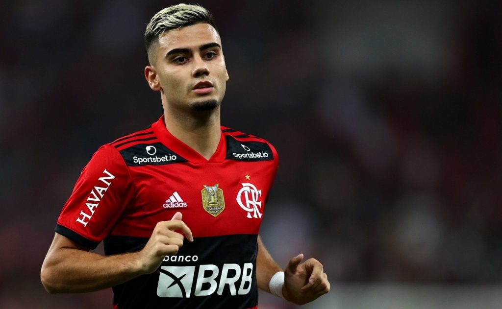 After leaving Flamengo, Andreas Pereira gets in the way of another Brazilian giant