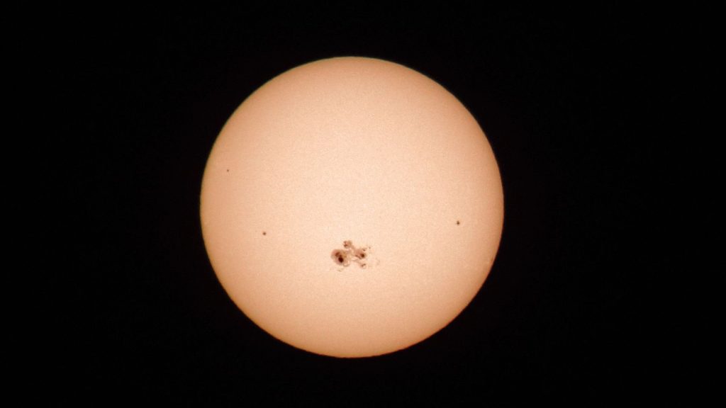 Check the effect that increased sunspots