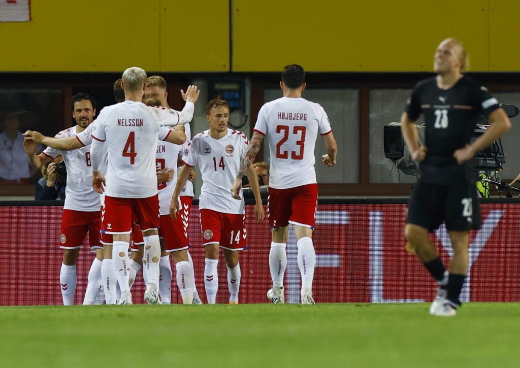 Denmark defeats Austria and tops Group A in the Nations League |  The League of Nations