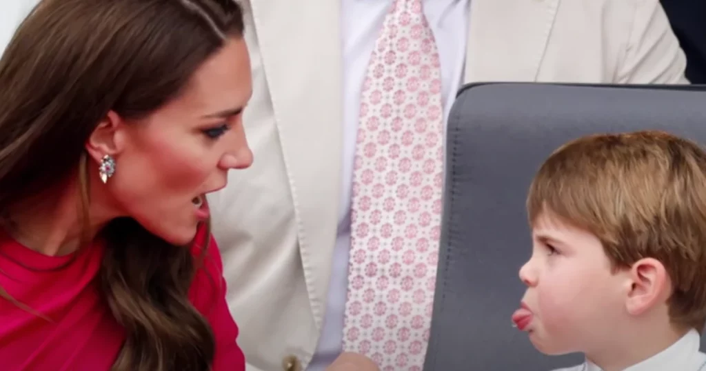 How Kate Middleton dealt with Louis' tantrum during the platinum jubilee