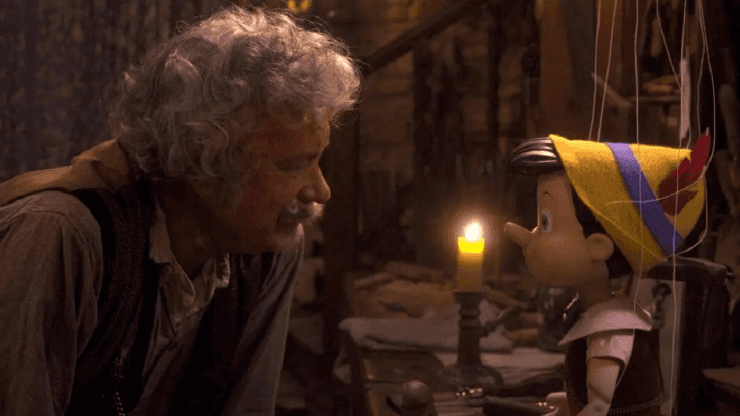 Tom Hanks is Geppetto in a version of "Pinocchio" For Disney Plus