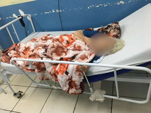 A patient reported the abandonment of an elderly couple at the Regional Health Center – Dirito das Rois