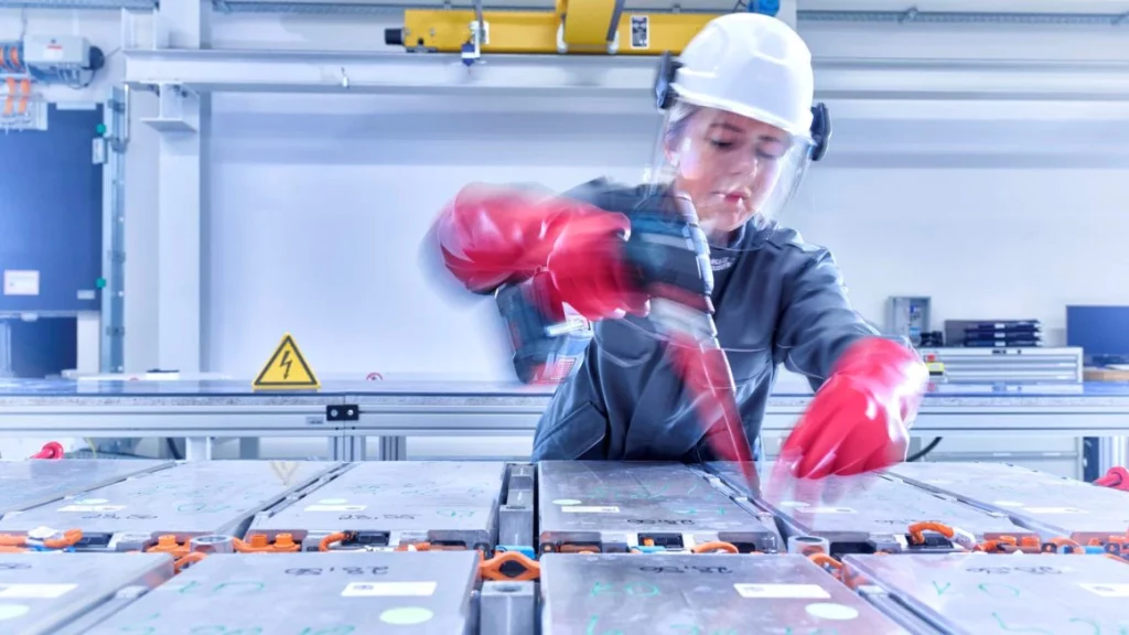Volkswagen has started building a “Giga Factory” for electric car batteries