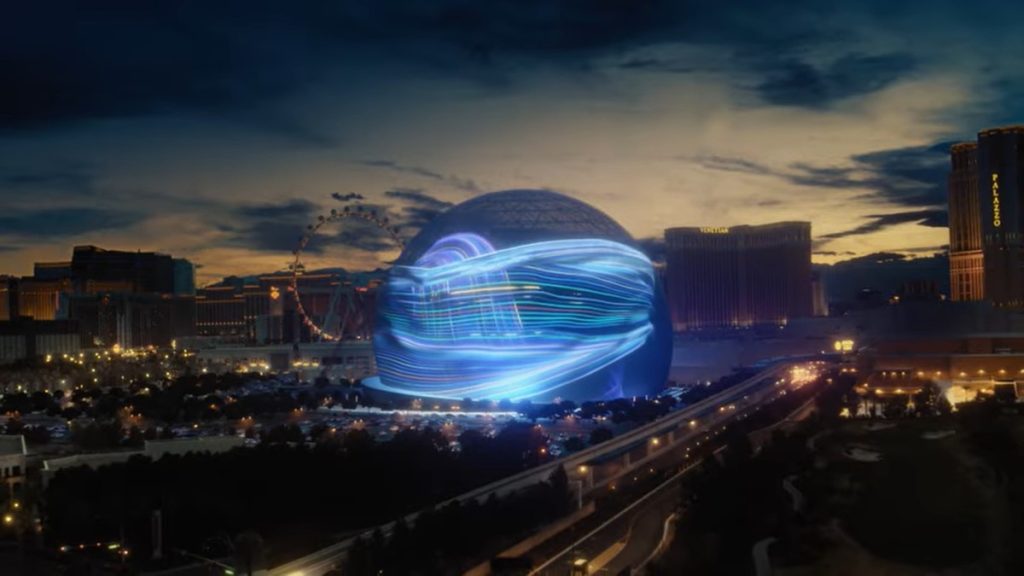 At a height of 100 meters, the world's largest ball will open in Las Vegas for shows and events |  Travel and Tourism