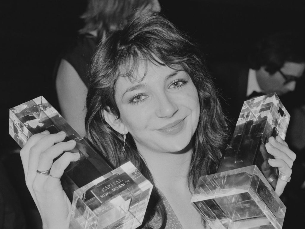Kate Bush’s “Running Up That Hill” hit #1, 37 years after its release