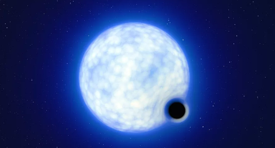 The first “sleeping” black hole has been discovered outside the Milky Way