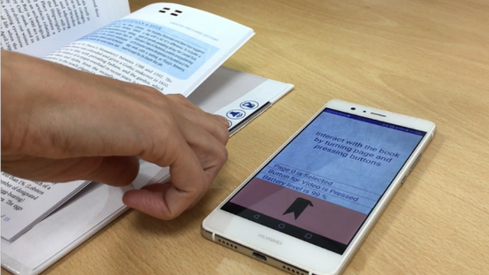 Augmented reality can become the best friend of those who read physical books