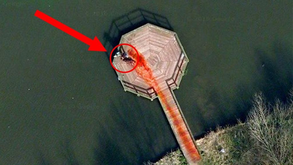 Aerial screenshots from Google Maps make strange images of Earth