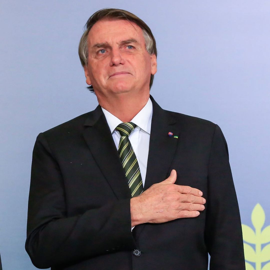 Bolsonaro, who had a minute to respond, used his time to attack the journalist.  (Photo: Instagram)