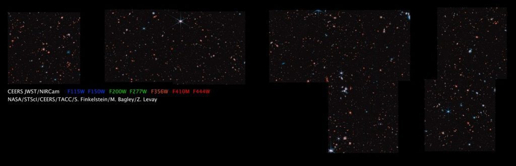 Astronomers release mosaic of galaxies seen by James Webb |  Sciences