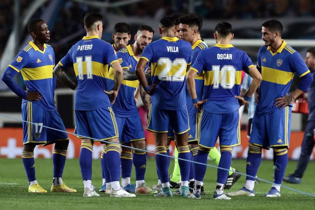 Boca tied with Racing in a game that featured a potential fight in the locker room |  Argentine football