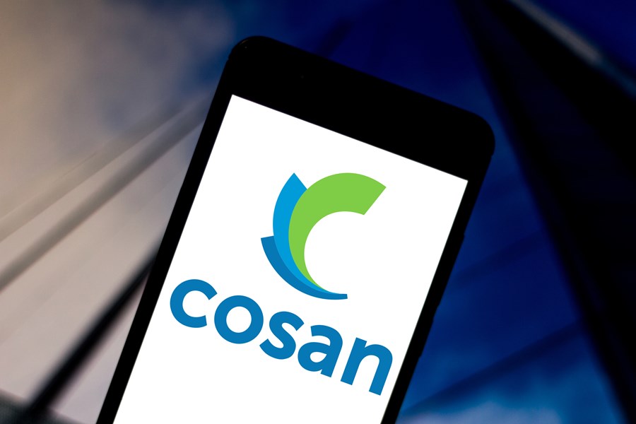 Cosan (CSAN3) reported a 94.6% drop in adjusted profit in the second quarter of 2022, to R.6 million.