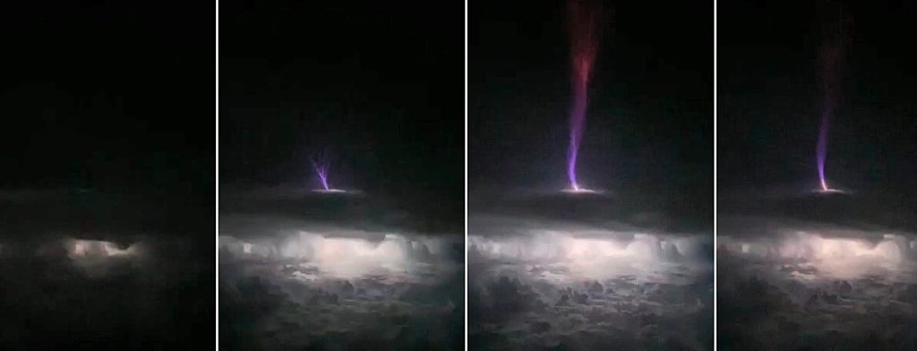 Giant lightning in America is 100 times more powerful than others