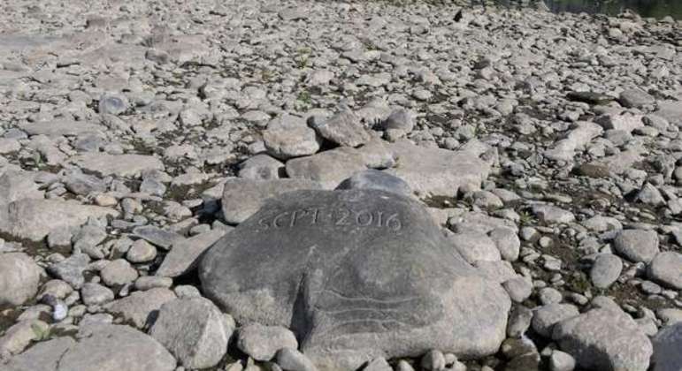 Hunger stones re-emerge in Europe as a warning of climate change