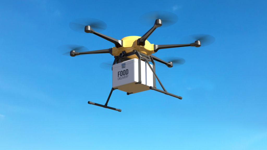 Understand why drone food delivery is on the rise