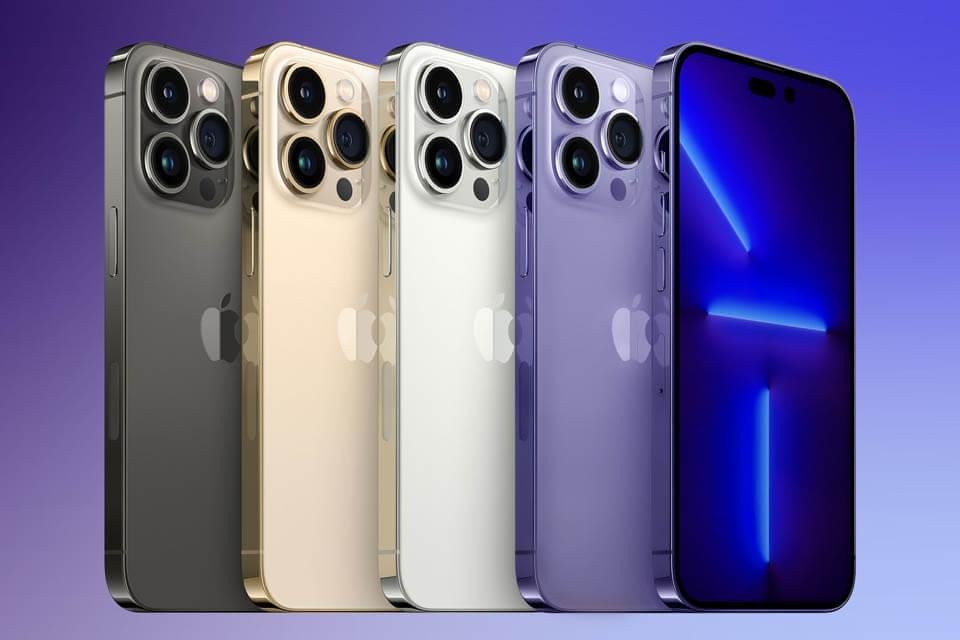 iPhone 14 Pro: Photos show the design of the device and the purple model