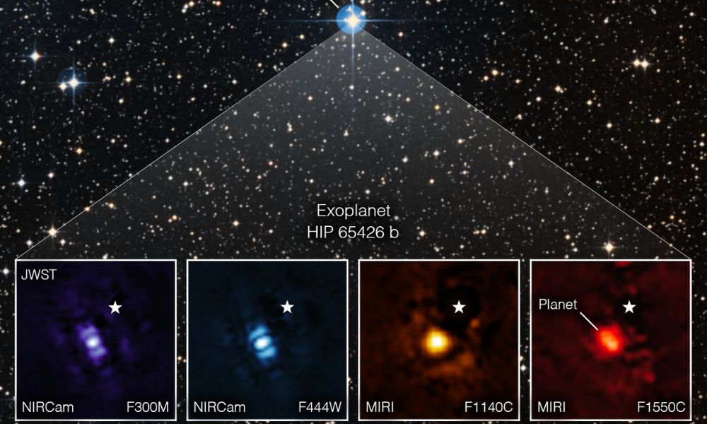 NASA releases first image of an exoplanet from the James Webb Super Telescope